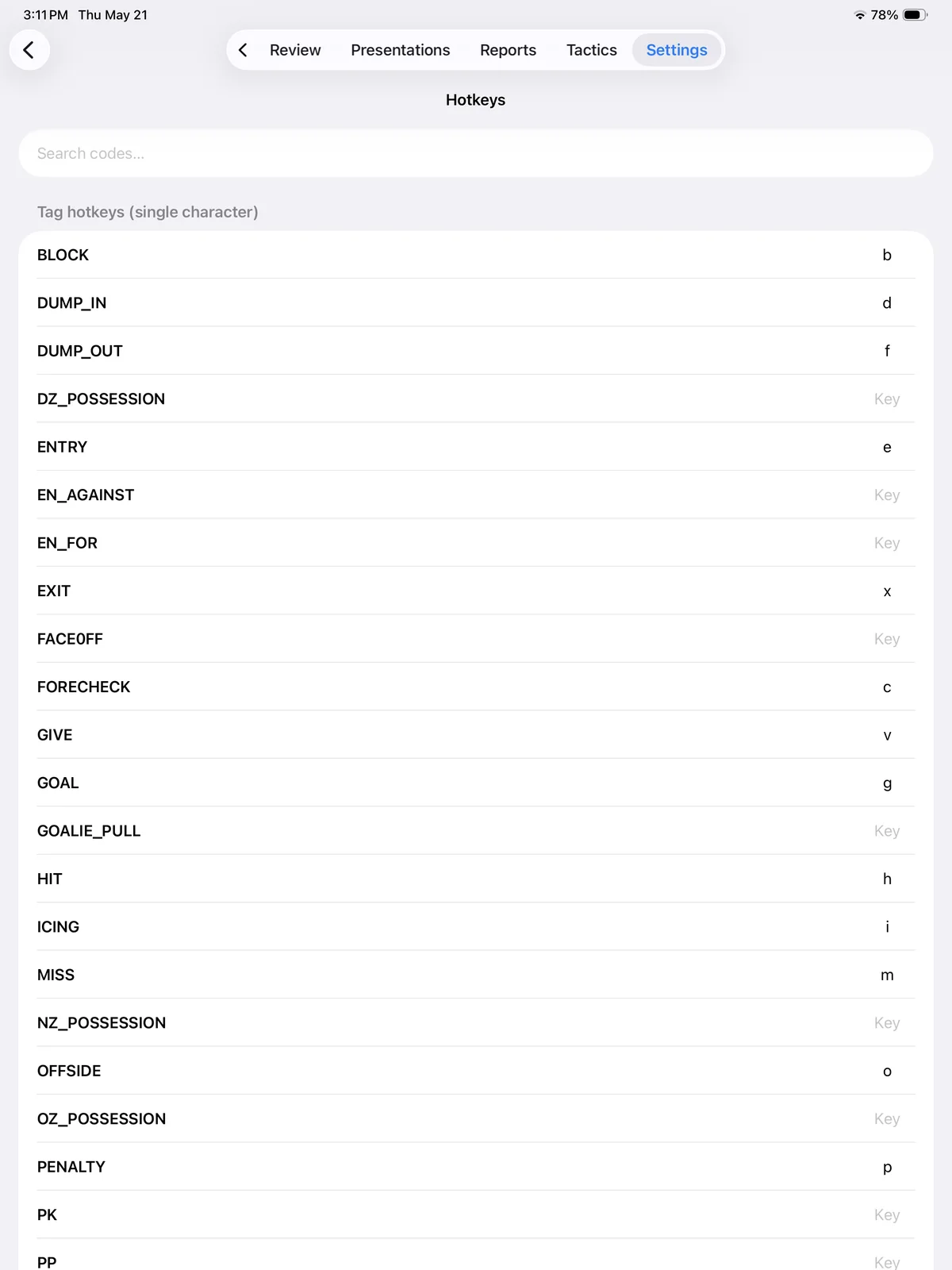 Kaish App review tag hotkey settings